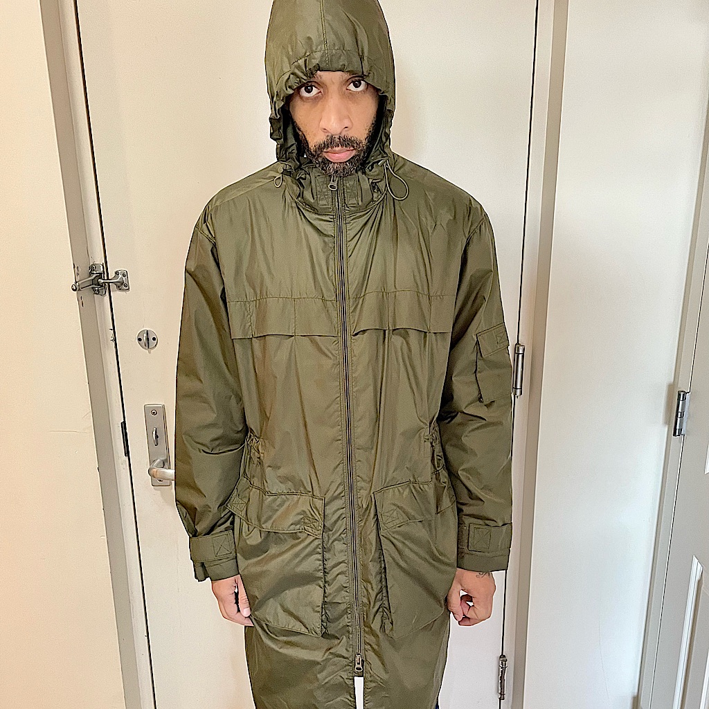 Weekday Nylon Hooded Trench